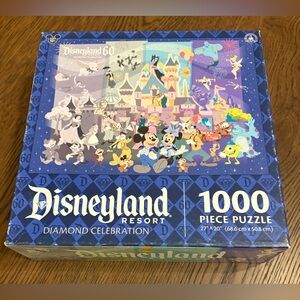 Disneyland Resort 1000 Pc. Puzzle
Diamond Celebration 60th
Anniversary, Complete